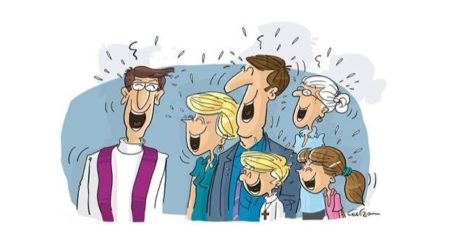 Humour : un curé fait un carton en librairie avec un best-of de blagues cathos