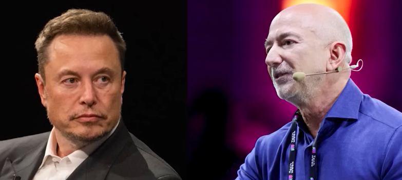 Musk raille le retour de Bezos aux affaires