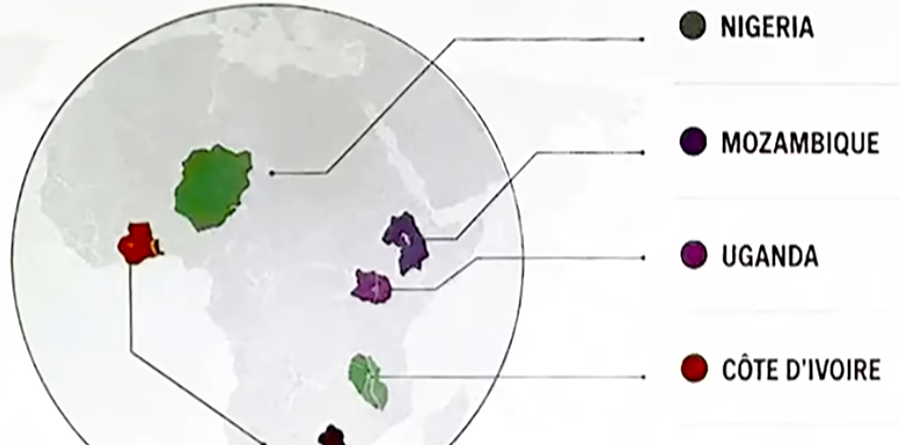 Washington situe mal l’Afrique sur la carte